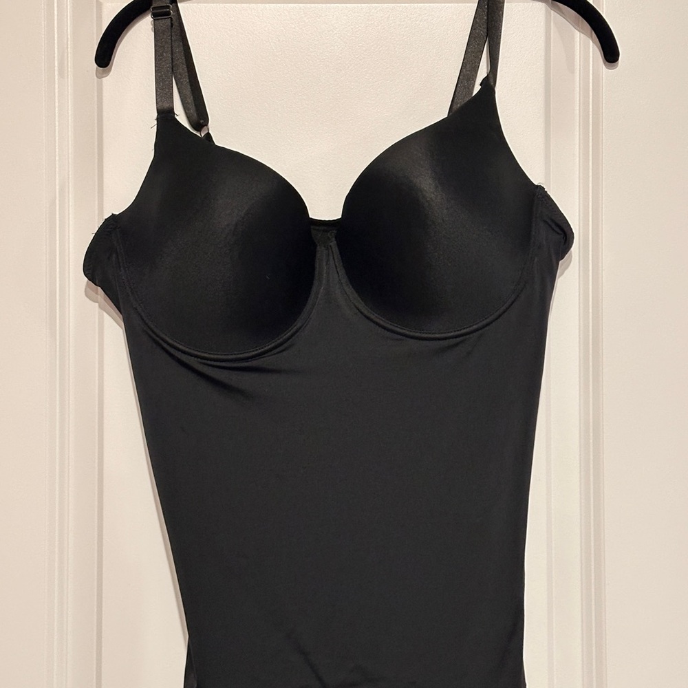 Ashley Stewart Black Shapewear Bodysuit